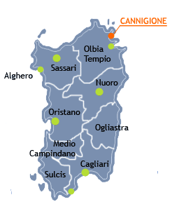 cartina cannigione